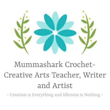 Mummashark Crochet, textiles teacher